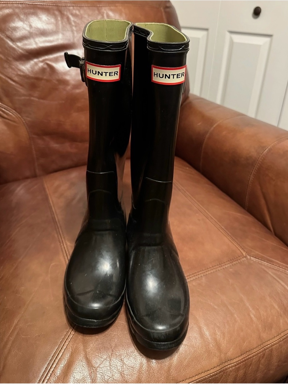 Hunter | “Huntress Gloss New” Boots - Unisex M5/W6